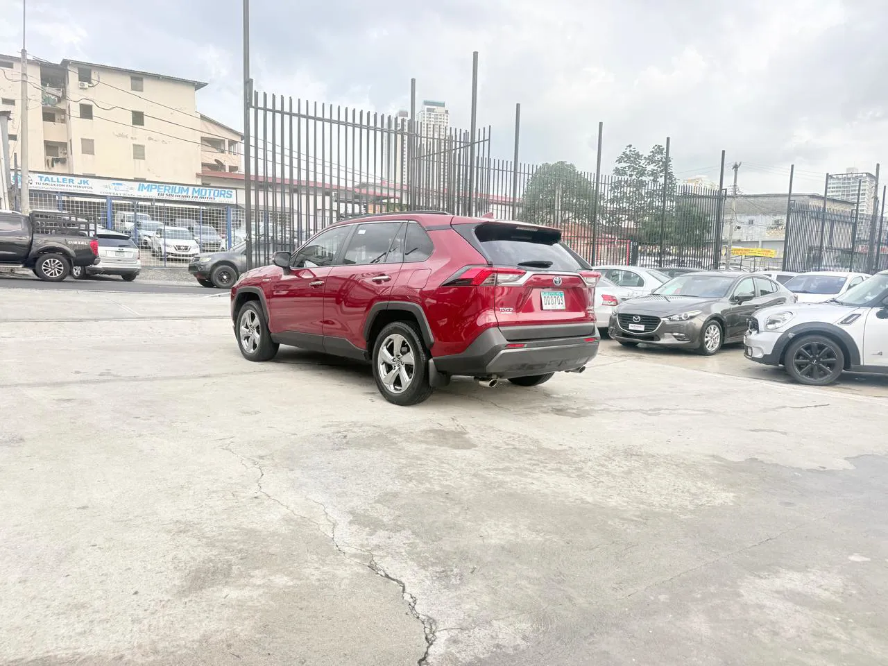 Preview imagenes del auto