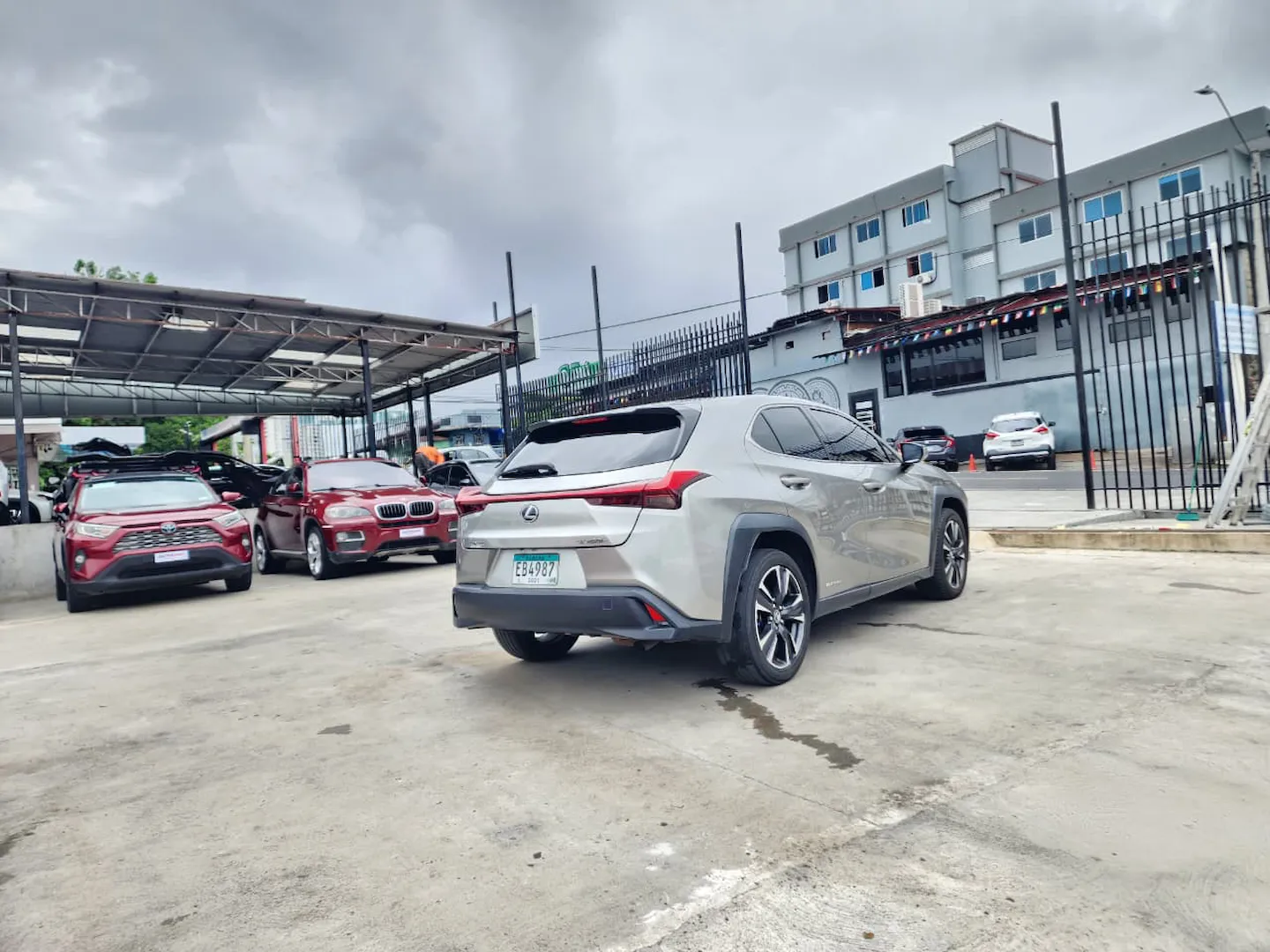 Preview imagenes del auto