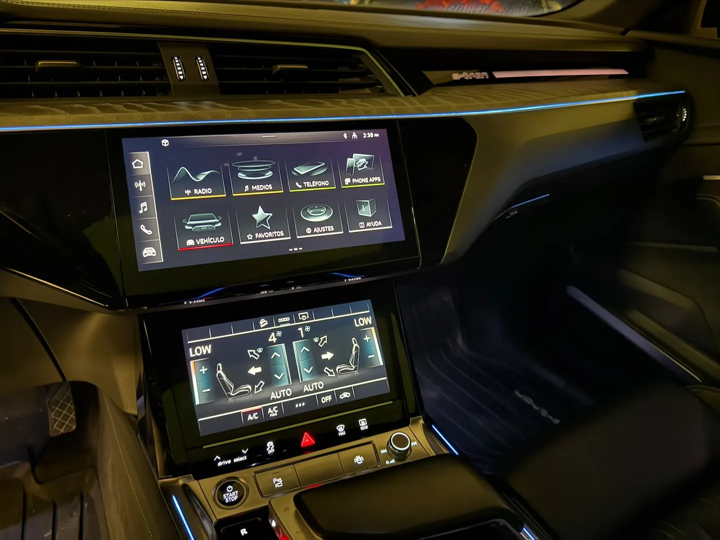 Preview imagenes del auto
