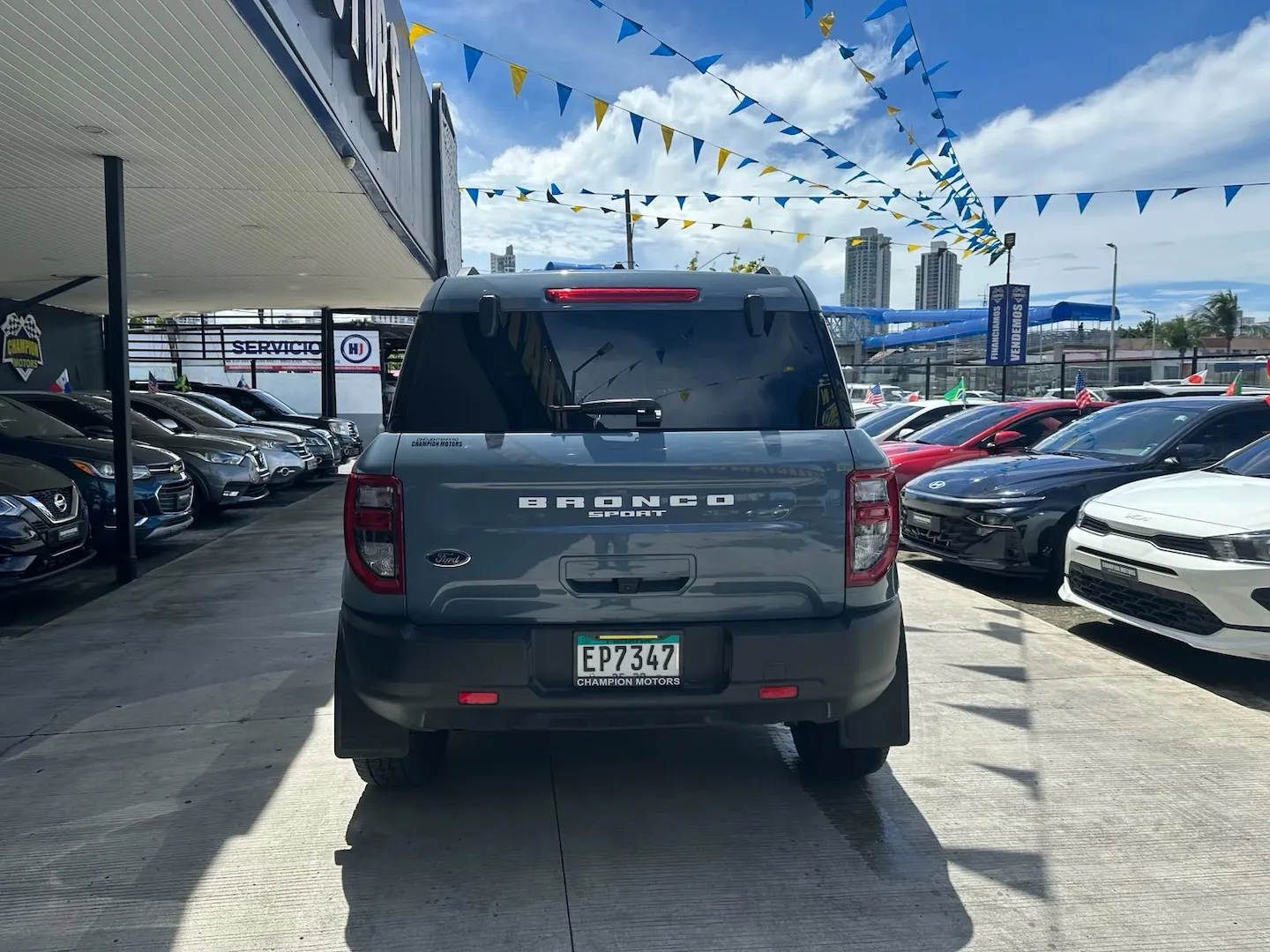 Preview imagenes del auto